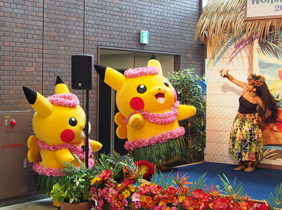 ピカチュウフラダンスショーピカチュウ登場