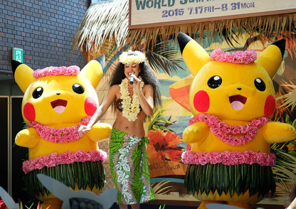 ピカチュウフラダンスショーフラダンスレクチャー