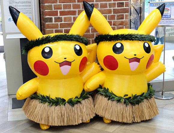 ピカチュウフラダンスショーハワイアンピカチュー