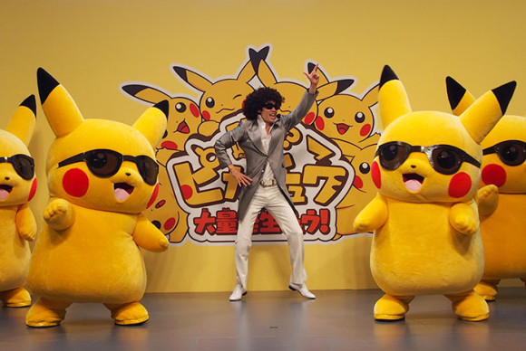 ピカチュウダンスステージショーサングラスピカチュウダンス