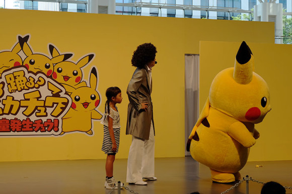 ピカチュウダンスステージショーピカチュウすねる
