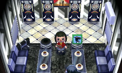 ハピ森シュバルツモノトーンな空間完成