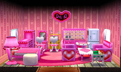 ハピ森ラブリーな感じのお部屋