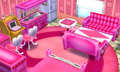 ハピ森ラブリーな感じのお部屋