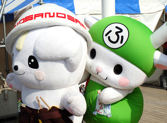 さのまる&ふっかちゃん