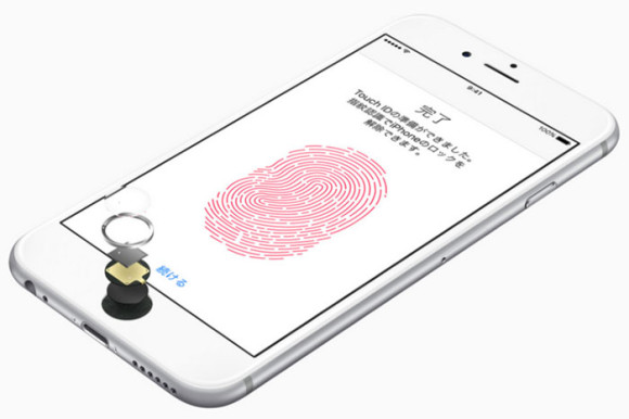 iphone6s指紋認証