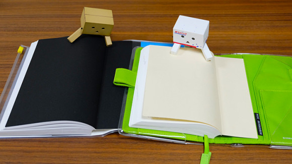 ほぼ日手帳やEDiT手帳で簡単にできる付箋の収納術!表紙の裏を使う