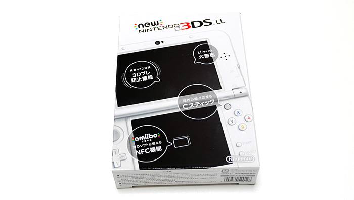 Newニンテンドー3DSLLを買った!購入レポート!箱