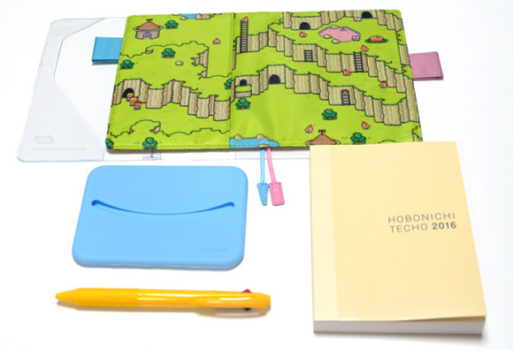 ほぼ日手帳2016!MOTHER2のどせいさん「サターンバレー」カバーほぼ日ストア特典