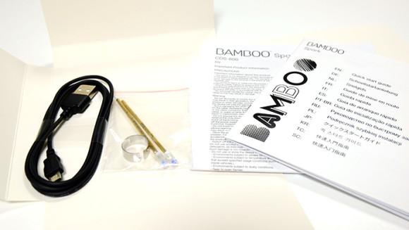 ワコム(wacom)「Bamboo Spark」マニュアル