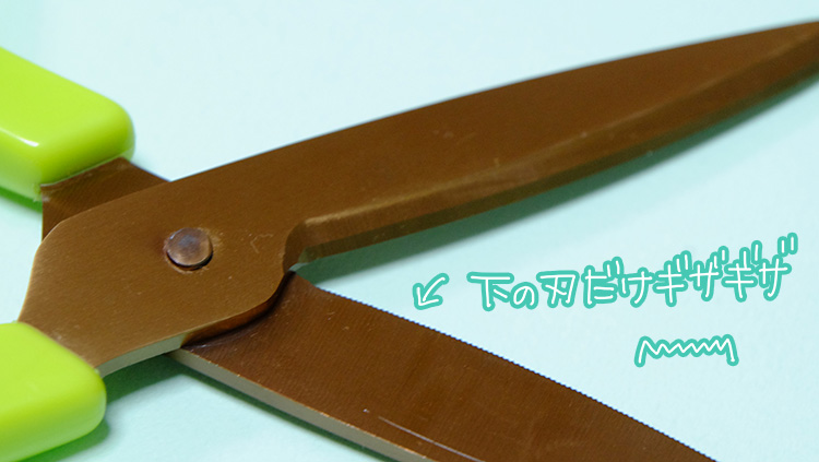 台所で使えるキッチン用はさみ「フィットカットカーブ 洗えるチタン」