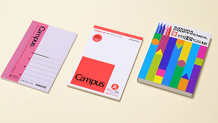 Loftやコンビニで売っている「ミニ文具」がかわいい!campusノートにクーピーなど