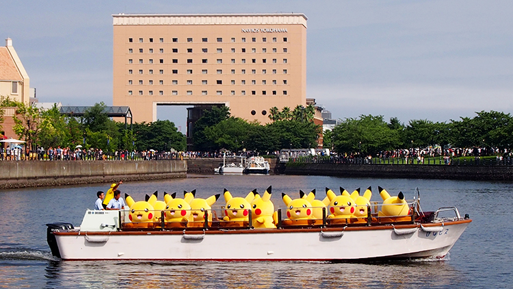 2017年ピカチュウだけじゃない ピカチュウ大量発生チュウ!「ピカチュウ船上グリーティング」