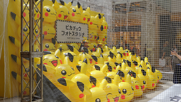 2017年ピカチュウだけじゃない ピカチュウ大量発生チュウ!「MARK IS みなとみらい」