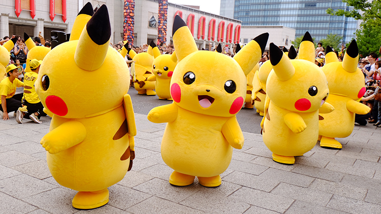 2017年ピカチュウだけじゃない ピカチュウ大量発生チュウ!「ピカチュウお散歩」