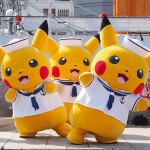 ピカチュウストンプショーみんなでポーズ