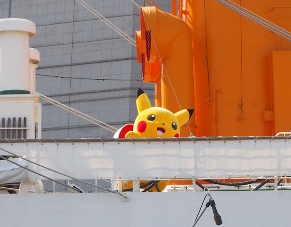 日本丸メモリアルパークピカチュウ