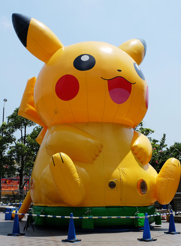 ピカチュウふわふわ
