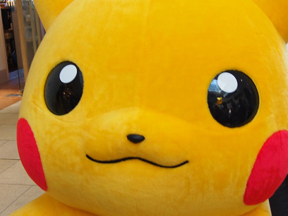 ピカチュウ口閉じ