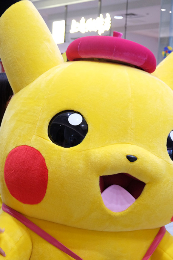 カメラマンピカチュウベレー帽