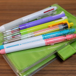ほぼ日手帳カラーペン裏移り比較