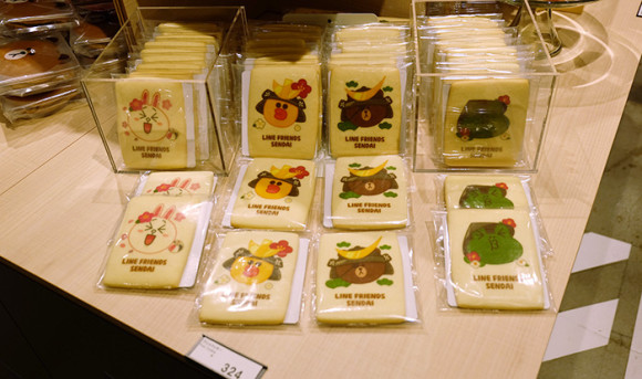 LINE STORE仙台店仙台限定グッズクッキー
