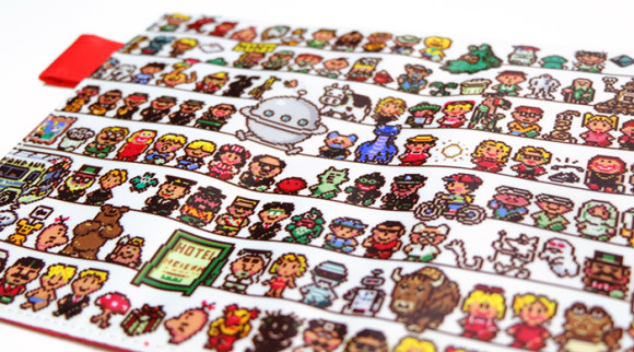 ほぼ日手帳2016！MOTHER2のキャラクター勢ぞろいの「CAST」カバー