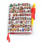ほぼ日手帳2016!MOTHER2のキャラクター勢ぞろいの「CAST」カバーオンカバー装着
