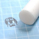 消しゴムハンコの作り方「ほるなびぽちっとはんこ」てん刻用トレーシングペーパー