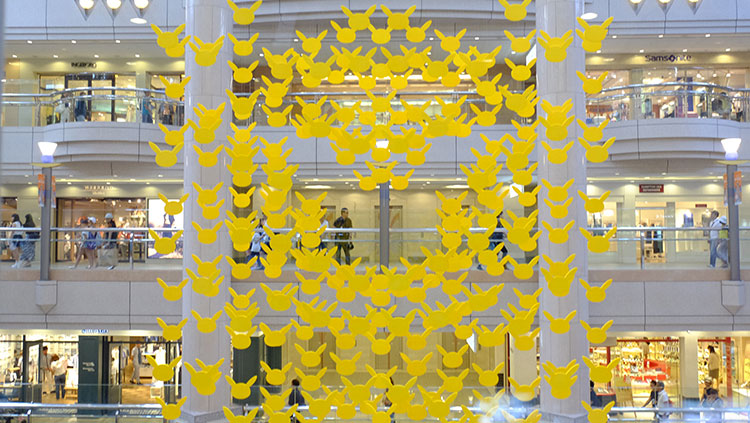 2016年も期待!横浜みなとみらいに今年もピカチュウ大量発生!