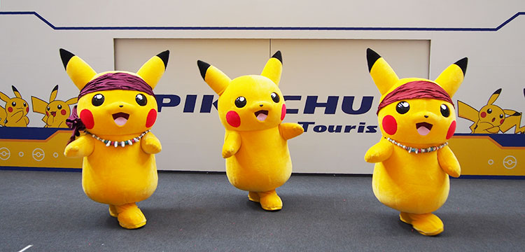 ランドマークプラザ「ピカチュウ・アイランド」バンダナピカチュー