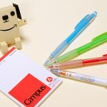 カラーシャープペンの「ユニ ナノダイヤ0.5mm」と「カラーイーノ0.7mm」を比較してみた!