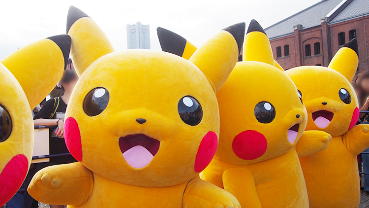 2017年ピカチュウだけじゃない ピカチュウ大量発生チュウ!横浜赤レンガ倉庫ずぶぬれスプラッシュショー「水のカーニバル」