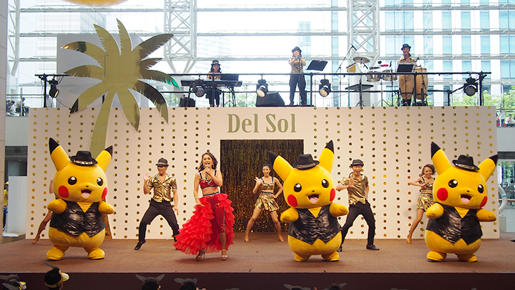 2017年ピカチュウだけじゃない ピカチュウ大量発生チュウ!クイーンズスクエア横浜「太陽のカーニバル」