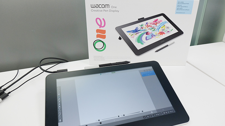 PC/タブレット タブレット 4万円代液タブ「Wacom One」発表会でプレゼンテーションをしました 